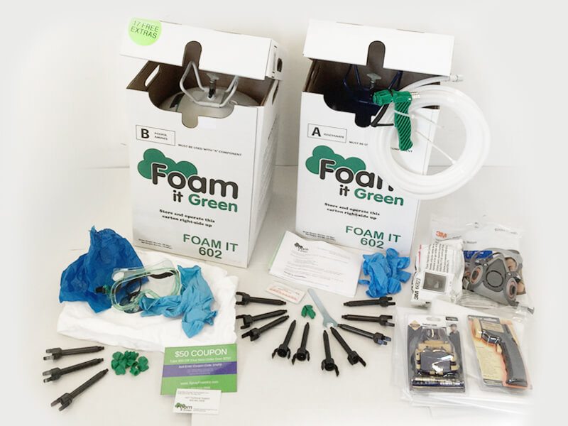 super pack spray foam kits