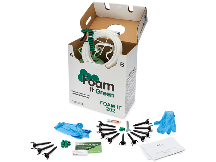 Foam it Green 202 spray foam kits